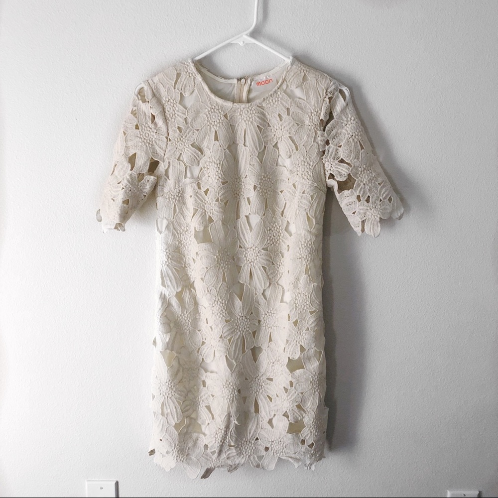 Cutout Flower Dress - Picture 1 of 3